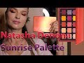 Natasha Denona Sunrise ПЕРВЫЕ ВПЕЧАТЛЕНИЯ МАКИЯЖ СВОТЧИ Eyeshadow Palette