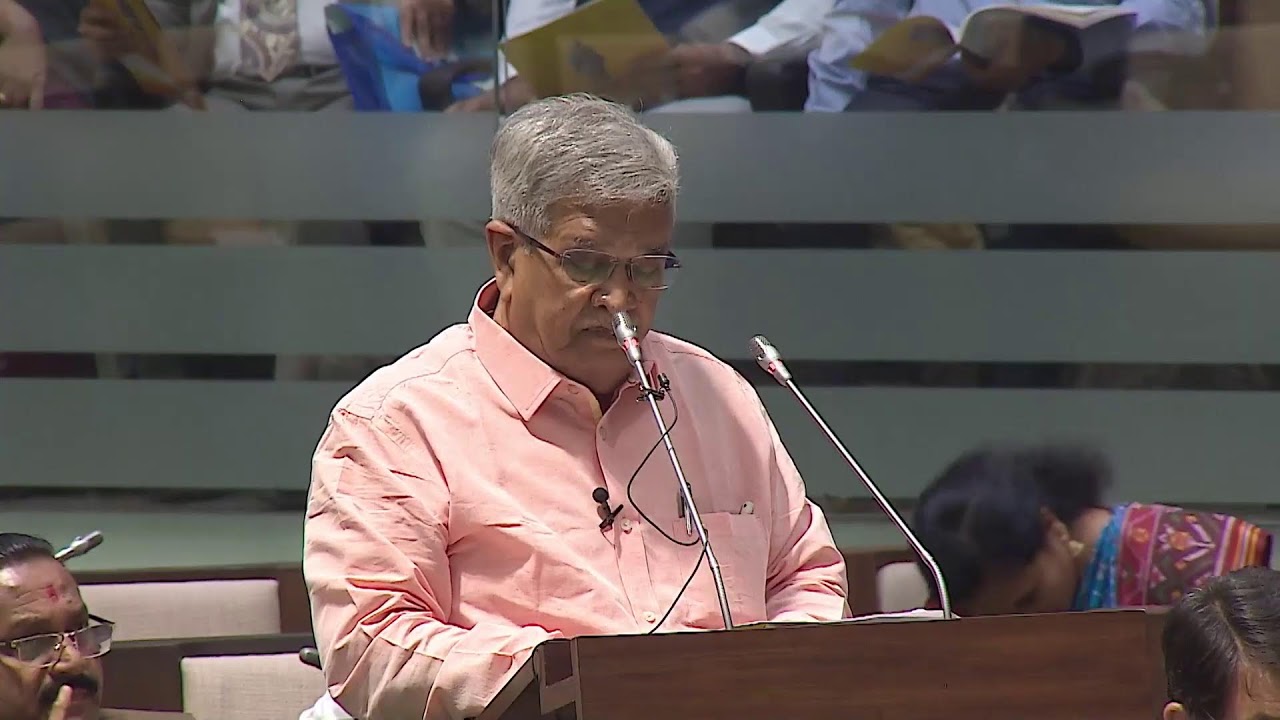 FM presents State Budget 2022-23 in Gujarat Assembly