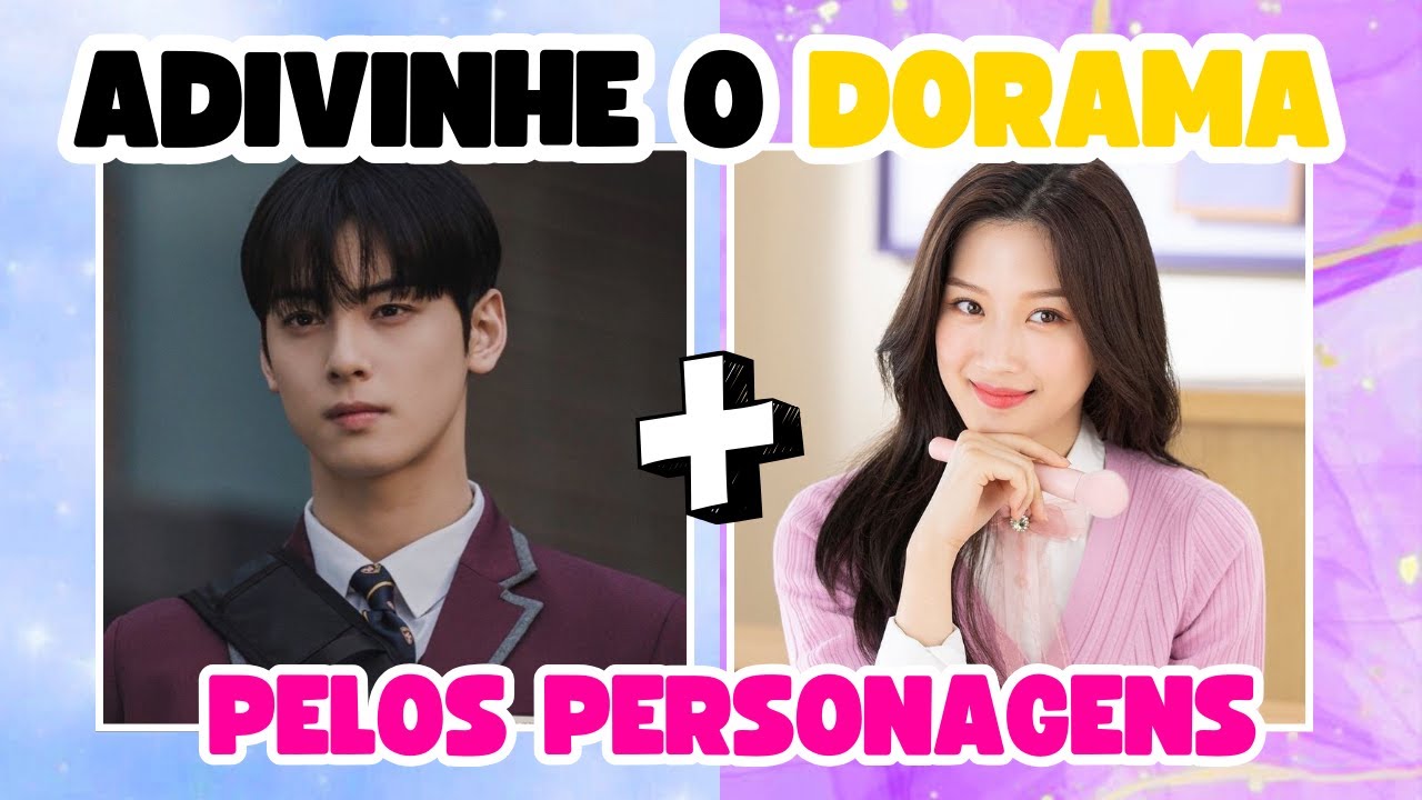 Adivinhe o Dorama pelos Personagens! 🎬🤯 Só quem ama Dorama acerta! 💗📺 | Marte Quiz