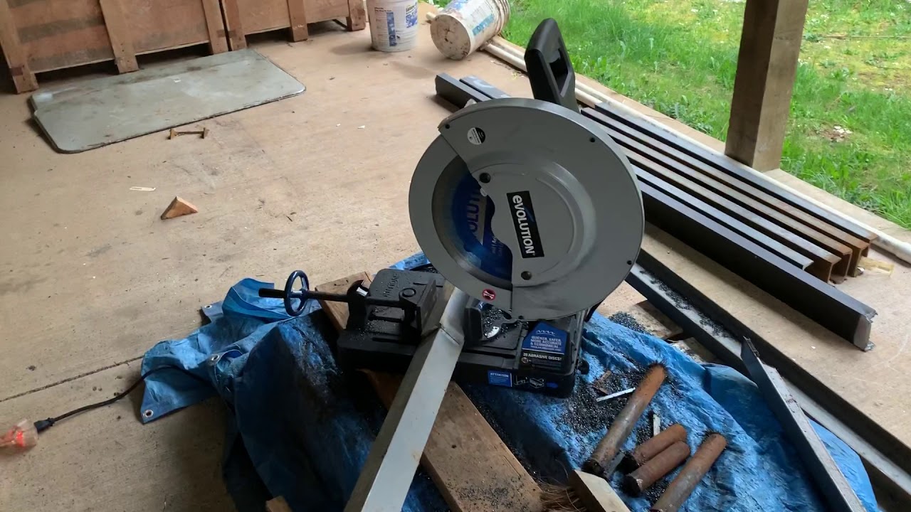Evolution EVOSAW 380 Chop Saw Review YouTube