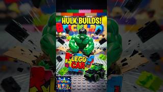 LEGO Hulk SMASHES & Builds an Epic Car! 🟢🚗 Stop Motion