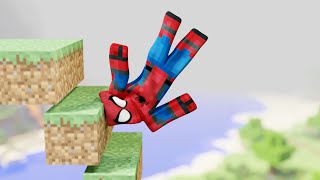 Spidermans First Day As A Superhero - Minecraft
