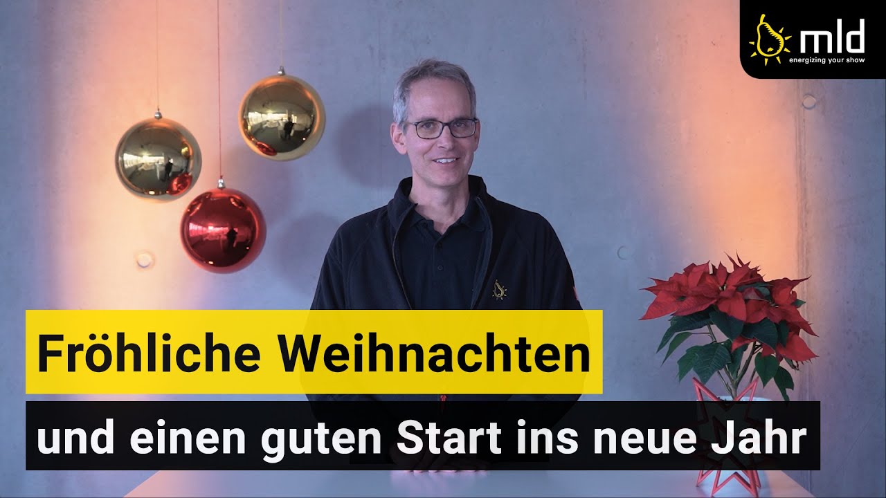 Weihnachtsgrüße und alles Gute für 2023 von mld