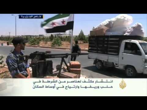 ارتياح لانتشار عناصر من الشرطة في حلب وريفها