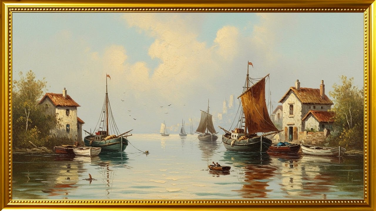 🎨 Turn Your TV into Timeless Art  4K Classical Painting Slideshow No Music