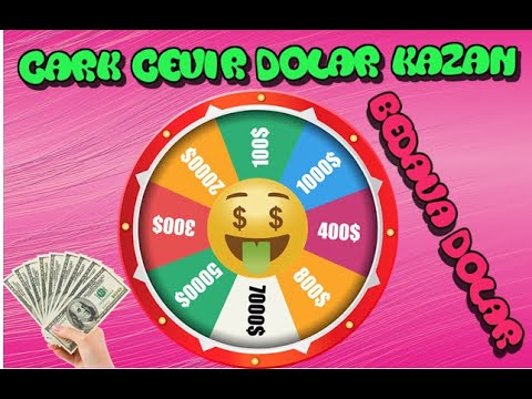 ÇARK ÇEVİREREK DOLAR KAZAN ( MÜKEMMEL UYGULAMA !!! )