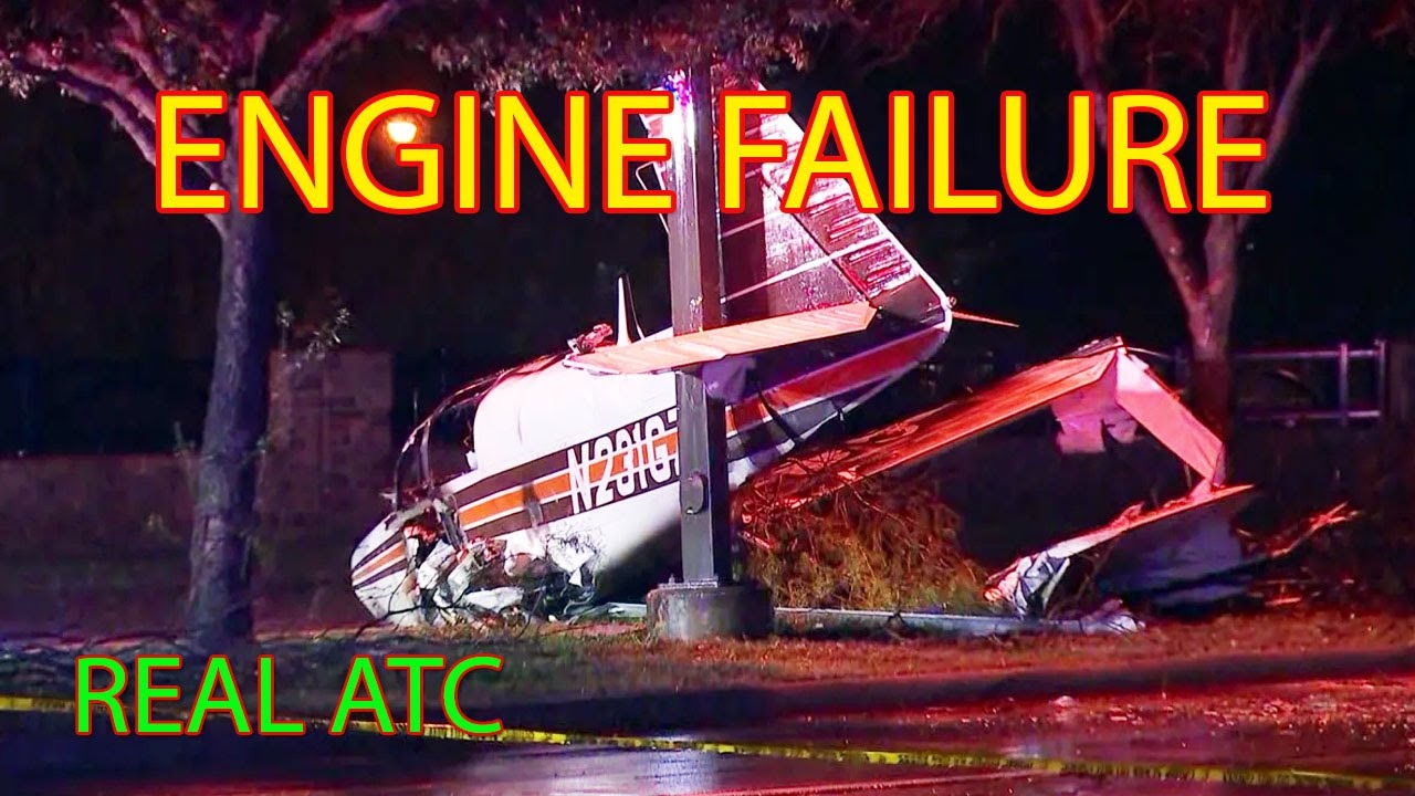ENGINE FAILURE CRASH LANDING on Final | N231GZ Crash | KADS | Real ATC ...