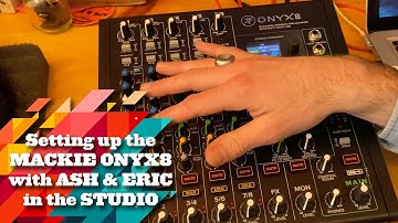 Mackie Across America: Ash & Eric Set Up the Mackie Onyx8 in Logic (Ep. 2 of 3)