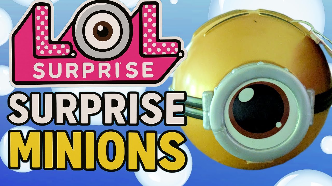 LOL Surprise! Loves Minions Tots | Eyeballs and Overalls!