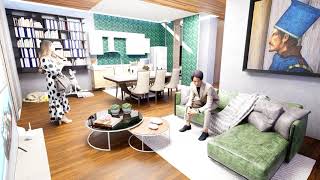 Recorrido Virtual Edificio Hibrido - Viviendas