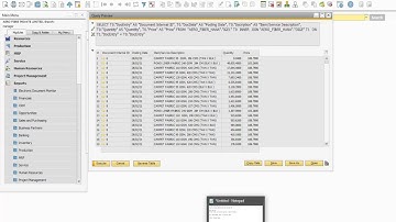 How to Create Query and saved in SAP B1