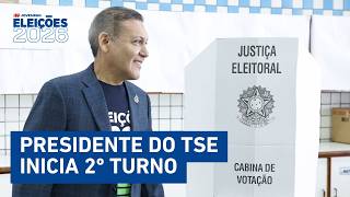 Nunes Marques acompanha emissão da zerésima e vota neste domingo (25) | ELEIÇÕES 2026