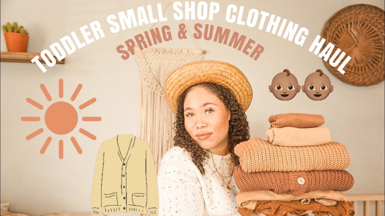 MINIMAL SPRING TODDLER CLOTHING HAUL | SUSTAINABLE CLOTHING