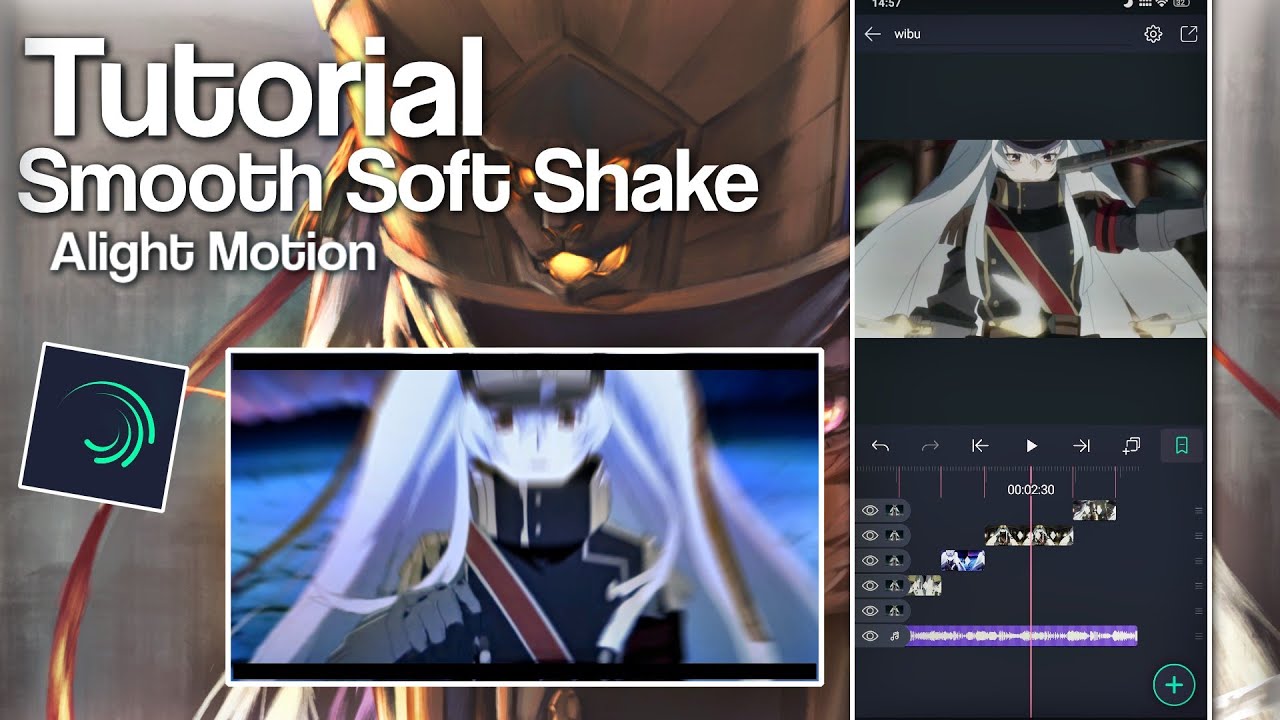 Tutorial Smooth Soft Shake v2 And Transition Like Me || Alight Motion ...