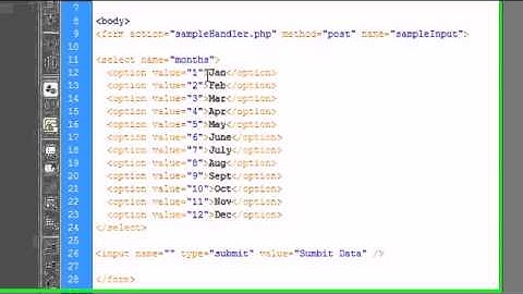Dreamweaver CS4 Tutorial   24   Lists and Menus   YouTube 480p]