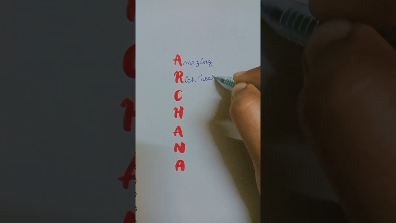 Full form of name "Archana" ❤️💎