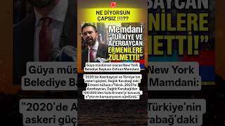 New York Belediye Başkanından Azerbaycan ve Türkiye'ye Ermenistan Sözleri #türkiye #azerbaycan