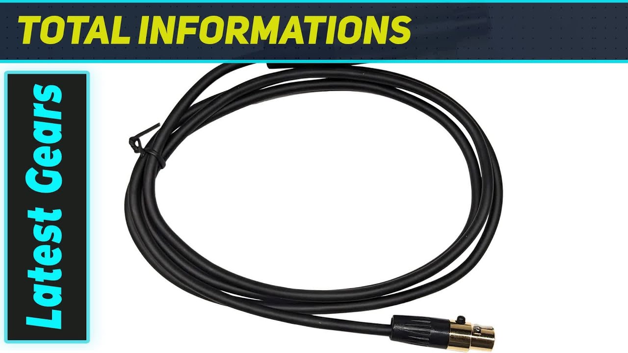 Кабель Essential Milestock TA4F - XLR для беспроводных систем Shure