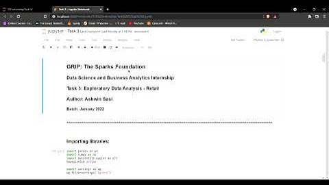 GRIP TSF Task 3- Exploratory Data Analysis - Retail