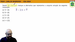 ESA 2024   EQUAÇÃO EXPONENCIAL