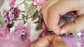 Evde Boncuklu Tülbent Nasıl Yapılır ? Detayli Anlatim