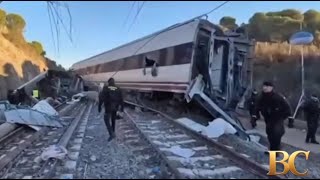 Death toll in Spanish train collision rises to 40 as authorities fear more bodies could be found