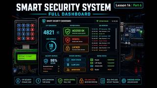Lesson 14 | Smart Security Dashboard + GUI Control (Arduino + Python) | Part 6 News