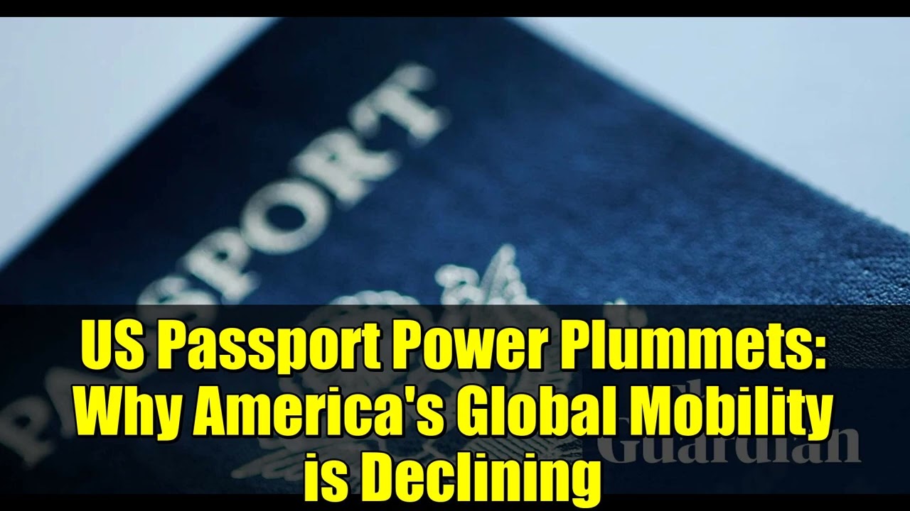 Паспортный вес США резко падает: почему глобальная мобильность Америки снижается