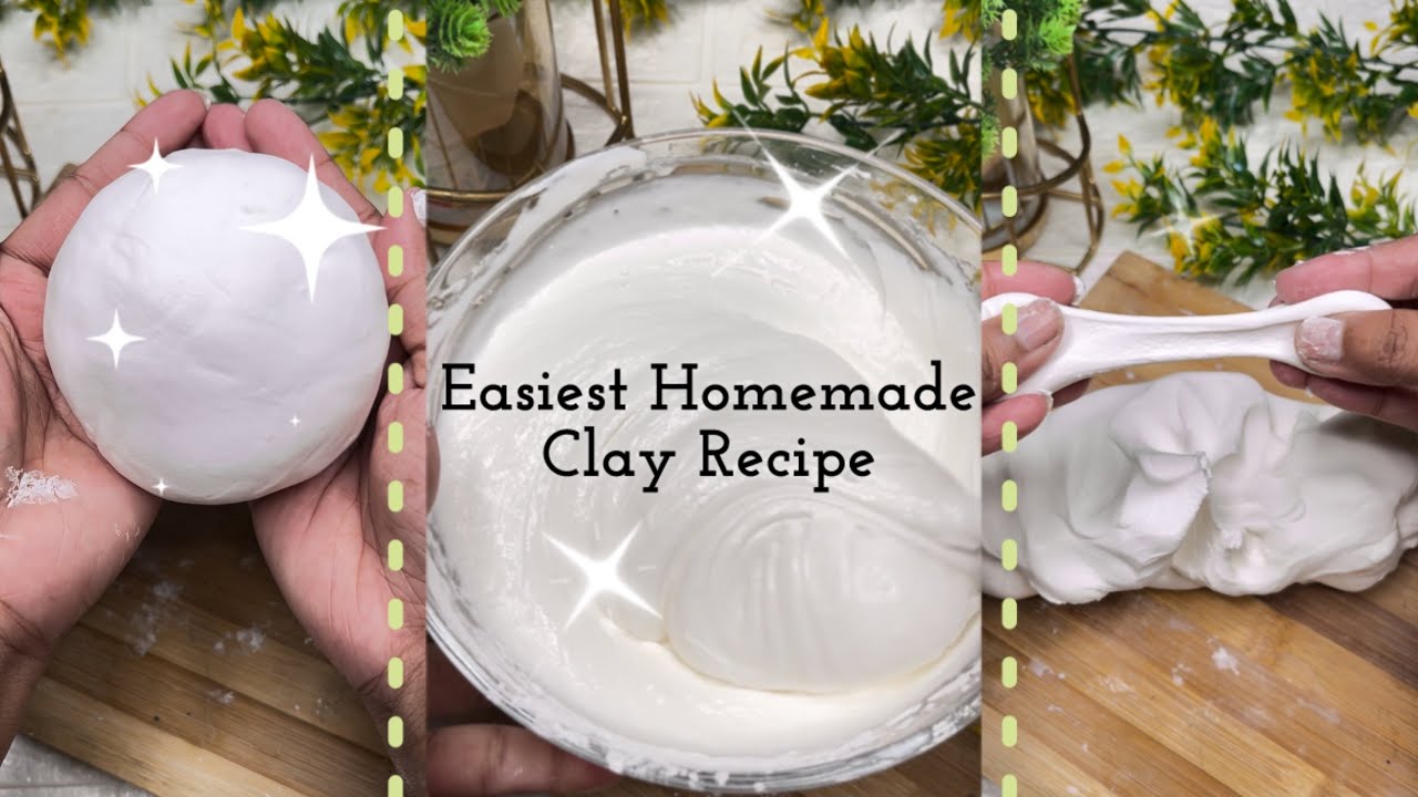 এভাবে তোমরাও বাড়িতে সহজেই ক্লে বানাতে পারবে🫶🏻😌🌿❤️