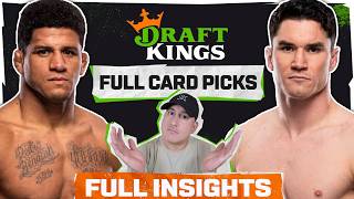 DRAFTKINGS: UFC Winnipeg: Burns vs. Malott FULL CARD Predictions