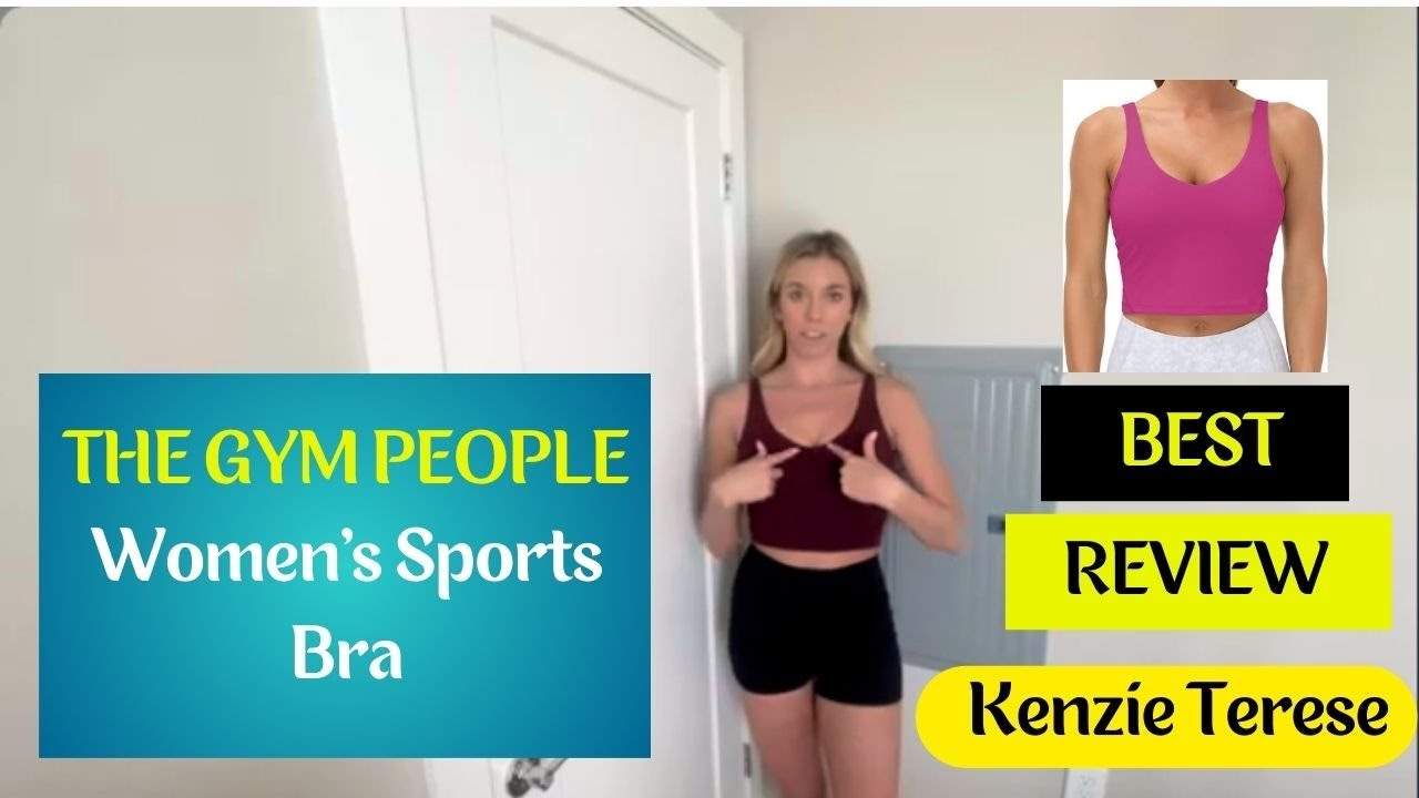 Sports Bra Bliss: THE GYM PEOPLE Women's Sports Bra- Real User Experience  Revealed