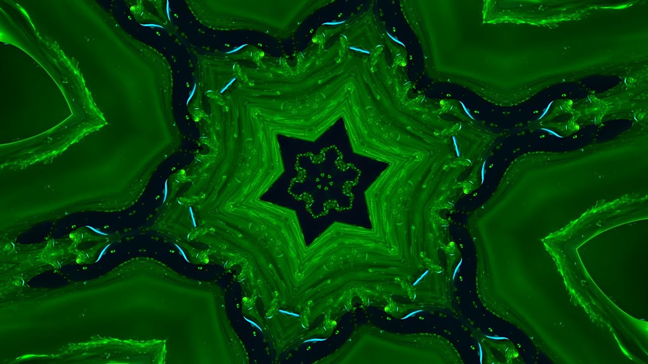 Kaleidoscope Copyright Free Music Video Background (Screensaver) - Cool Abstract Visuals VJ Loop