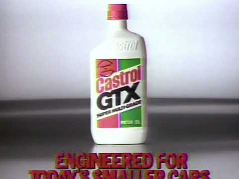 1990 Castrol GTX Oil TV Commercial