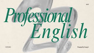 UCS1363 - PROFESSIONAL ENGLISH