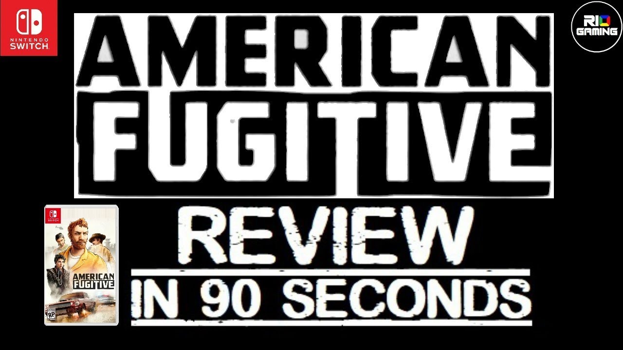 American Fugitive REVIEW Nintendo Switch in 90 Seconds