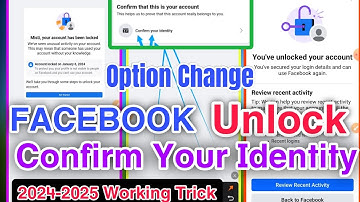 #fb facebook locked account confirm identity problem | facebook account locked option change 2024