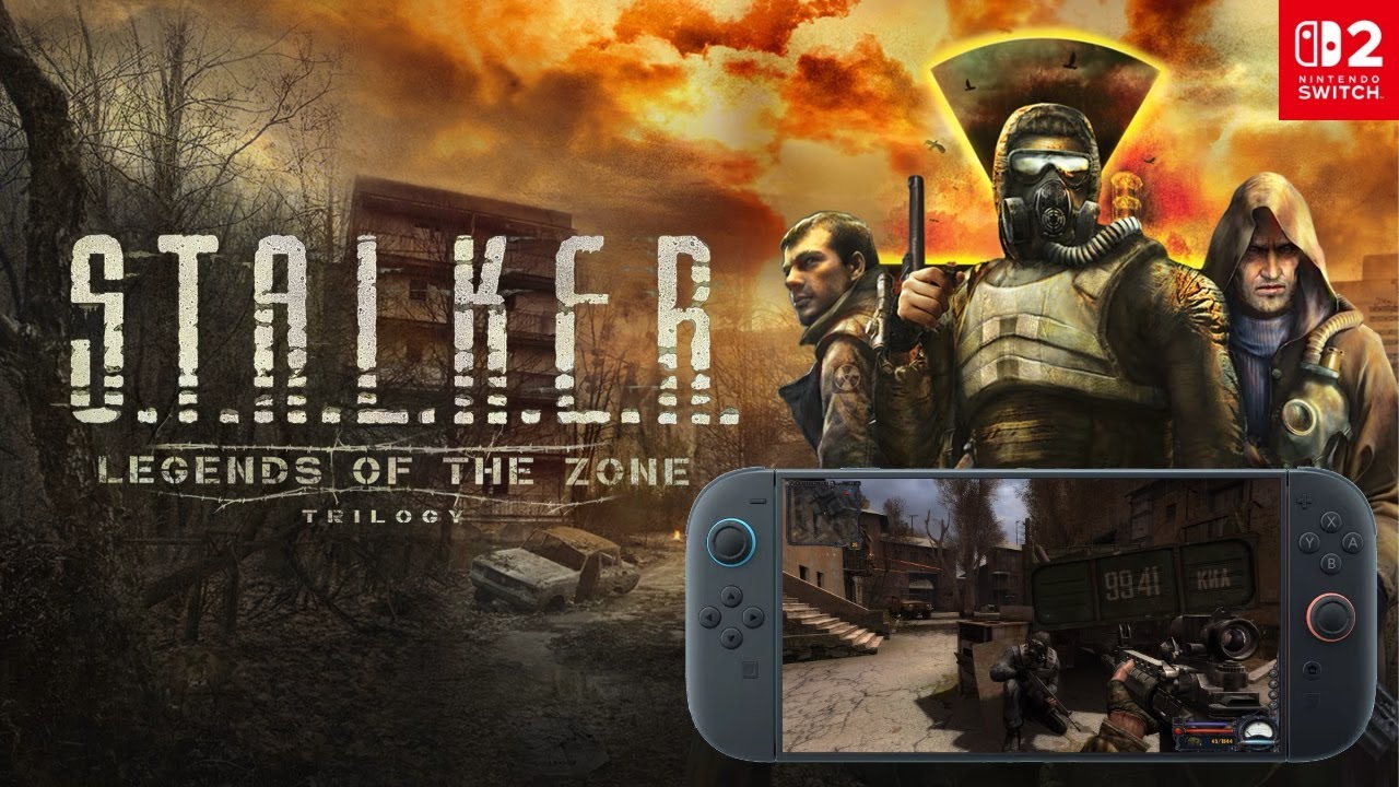 Лучший способ поиграть в Stalker Trilogy на портативной консоли — геймплей на Switch 2.