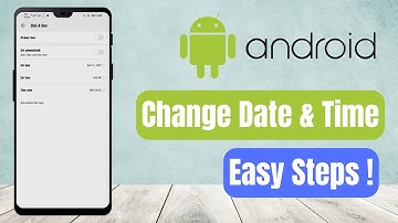 How To Change Date & Time On Android !