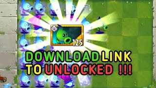 Free Shadow Peashooter, Plants Vs. Zombies 2 Unlock Premium Plant Download