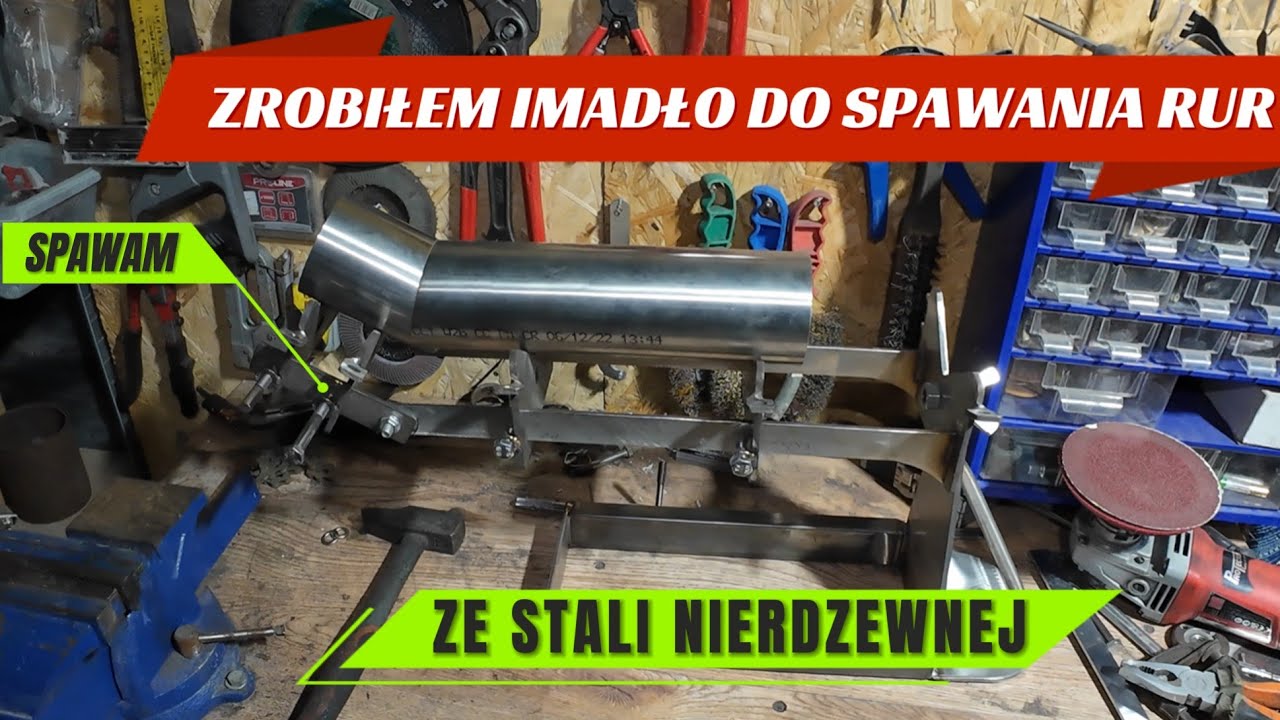 ZROBIŁEM IMADŁO DO SPAWANIA RUR/KSZTAŁTEK DIY