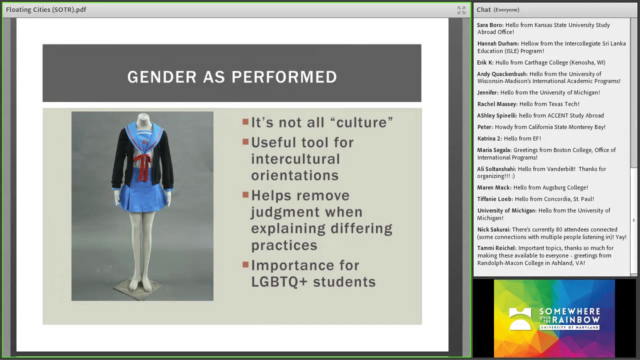 SOTR 2016: Applying Queer Theory in the Field of Intercultural Education