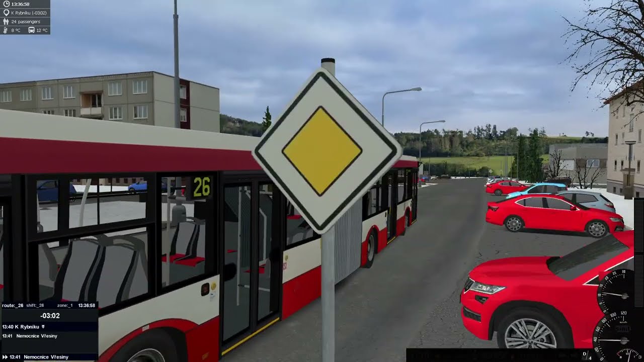 Simt MHD linka/line 26