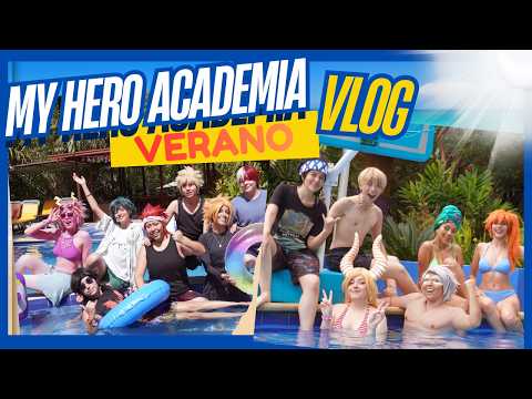VACACIONES con las clases 1A y 1B 🏖️2025! - 【BNHA/ COSPLAY MOVIE】