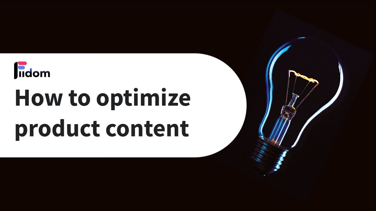 How to use Content Optimization feature - YouTube