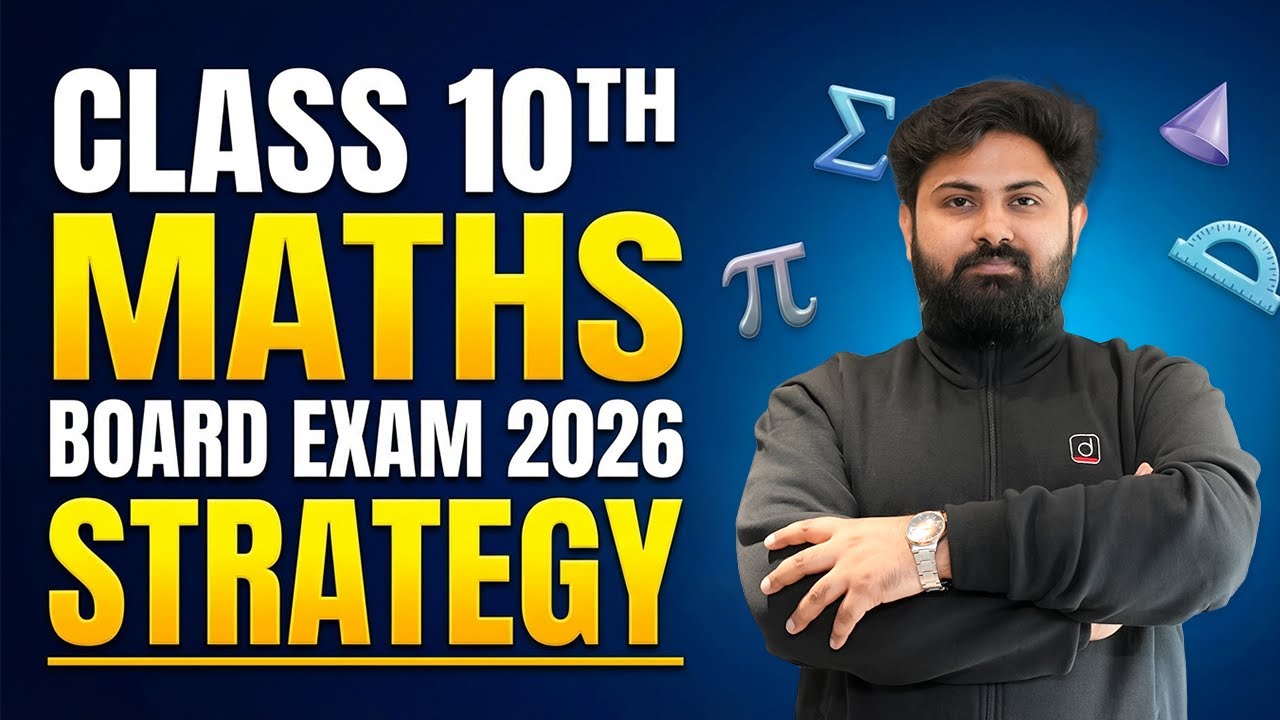 Class 10 Maths Complete Roadmap | CBSE Board Exams 2026 | Drishti School (9th & 10th Class)