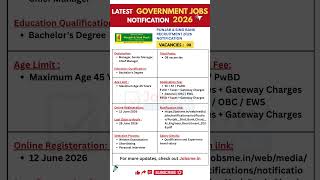 Punjab &amp; Sind Bank Recruitment 2026 | Cloud &amp; AI Engineer Jobs | Banking Tech Careers 🚀
