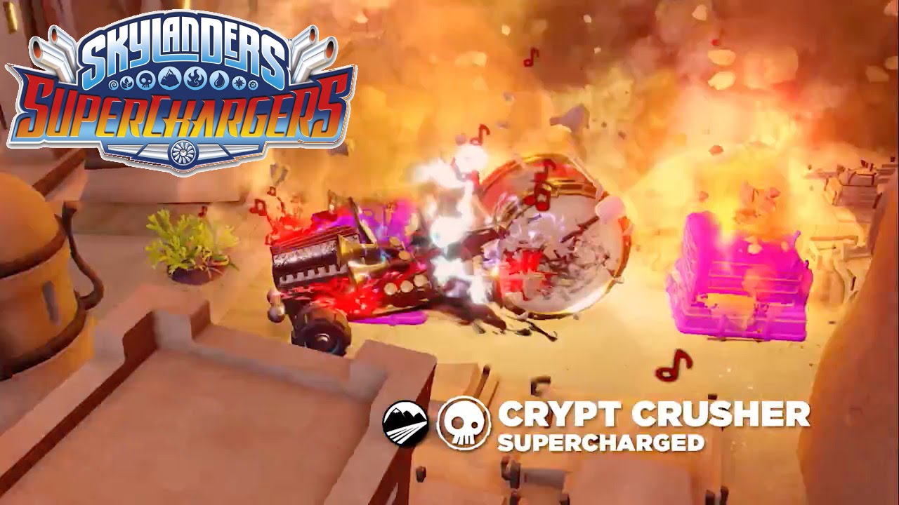 Skylanders Superchargers Meet Fiesta & Crypt Crusher YouTube