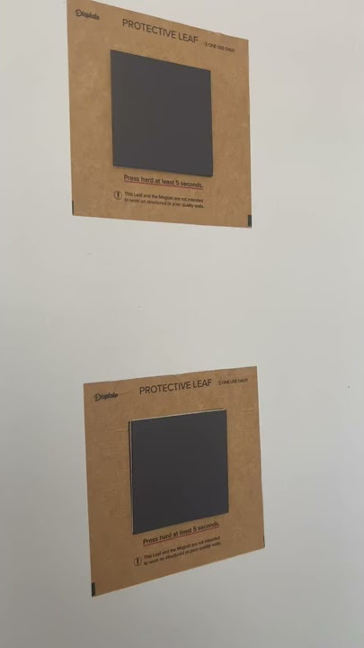 Displate Magnet Wall Mounting Kit, Including a Magnet, Wipe and Protective  leaf