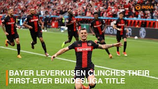 Bayer Leverkusen secured their first #bundesliga title in 128 years. | Sports Buzz