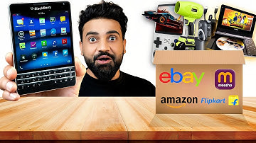 I bought this Blackberry phone and Crazy Tech Gadgets From all Websites